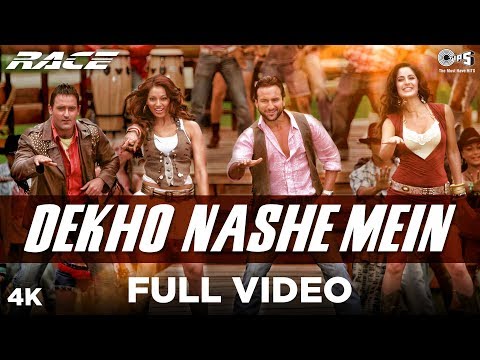 Dekho Nashe Mein Race Shaan Sunidhi Chauhan K K Saif Katrina Bipasha Akshaye Pritam