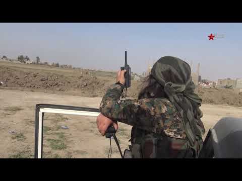 اشتباكات عنيفة بين مقاتلات قوات سوريا الديمقراطية وفلول داعش