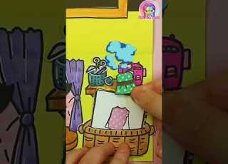  DIY The Powerpuff Girls Toca Boca Paper Game Book Shorts Papercrafts PinkPingWorld