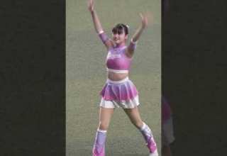 見えてるの気づいてない チア チア チアリーダー 可愛い