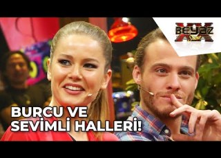 Burcu Biricik Sevimli Halleriyle Güldürdü Beyaz Show