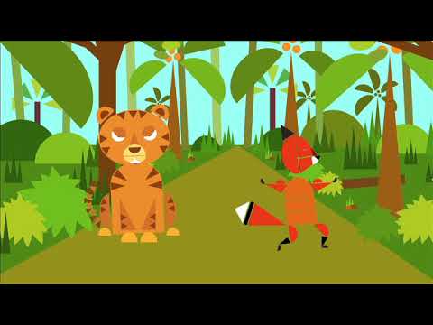 The Fox And The Tiger Fables By SHAPES Ancient Tales Retold Folktales For Kids