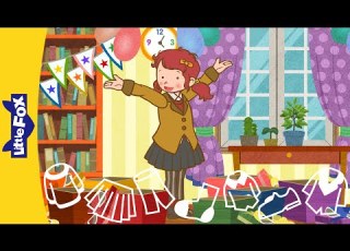 新衣服 New Clothes Basic Concepts Clothes Animation For Kids Little Fox Chinese