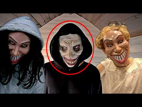 THE SMILING MAN AND WOMAN ESCAPE IN REAL LIFE 2026 HORROR PARKOUR POV