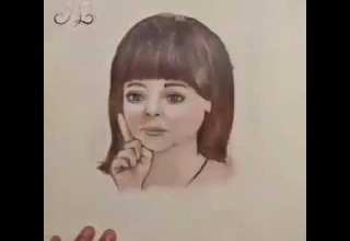 مراحل العمر في رسمة واحدة الابداع