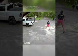 Both The Woman And The Dog Were Unharmed After Being Chase By A Bear