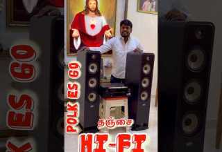 TANJAVORE POLK ES 60 DENON 1800h SOUND DEMO Polkes60 Polkaudioes Polkaudioelite