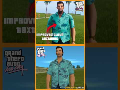 Tommy GTA VC Vs GTA VC Definitive Edition Tommy GTA VC Vs GTA VC Definitive Edition