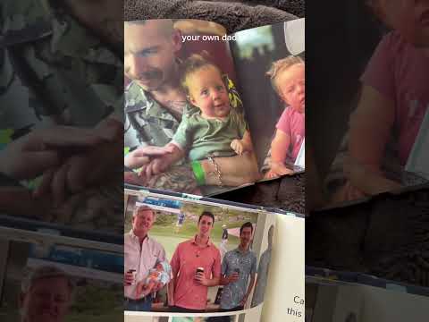 Heartfelt Father S Day Gift Idea Dad Baby Photo Album Fatherday