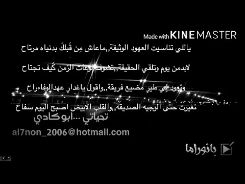 ياللي تناسيت العهود الوثيقة رائدالهندي