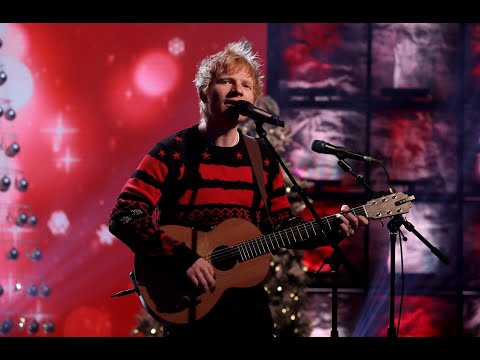 Ed Sheeran Performs Merry Christmas