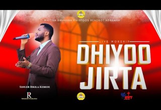 DHIYOO JIRTA SINGER BIKILA KEBEDE New Afaan Oromo Live Worship 2025 W B K Rehobot Adaamaa