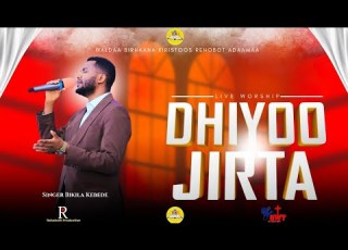 DHIYOO JIRTA SINGER BIKILA KEBEDE New Afaan Oromo Live Worship 2025 W B K Rehobot Adaamaa