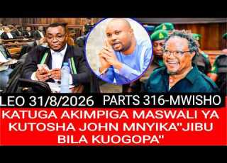  KATUGA JIBU BILA WOGA AKIMPIGA MASWALI YA KUTOSHA JOHN MNYIKA WEWE NDIYE MWOGA KWA SERIKALI