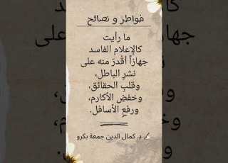  الإعلام الفاسد