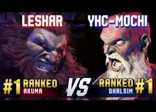  SF6 LESHAR 1 Ranked Akuma Vs YHC MOCHI 1 Ranked Dhalsim High Level Gameplay