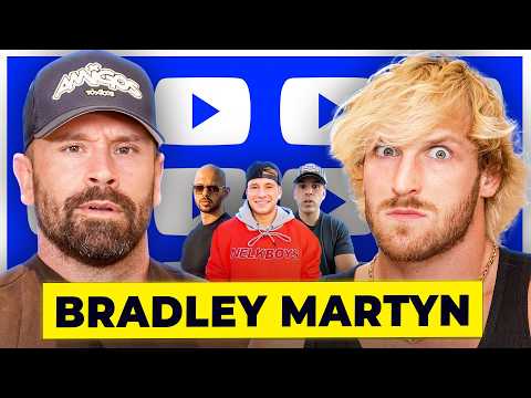 Bradley Martyn On SteveWillDoIt Vs NELK BEEF Fist Fighting Logan Paul Clavicular Surpassing Tate