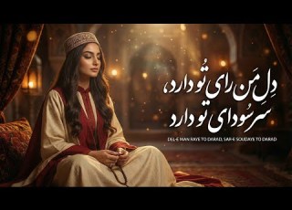  دل من رای تو دارد سر سودای تو دارد غزل عاشقانه و روح نواز از مولانا آوای عرفان