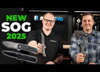 New SOG Knives For 2025 First Look