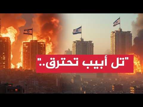 عاجل الصواريخ الانشطارية تضرب العمق الإسرائيلي ايران تتجاوز الخطوط الحمر ودمار شامل بتل ابيب