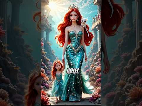 Disney Princesses And Their Daughters Part 2 Disney Princess Aiart Shorts