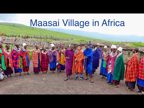 Visiting Maasai Village At Ngorongoro Park In Tanzania Africa By Pang Yam
