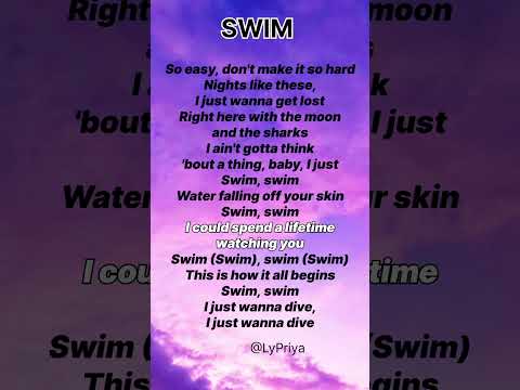 Swim BTS Lyrics Swim Bts Bts Arirang Trending Song Viral Shorts