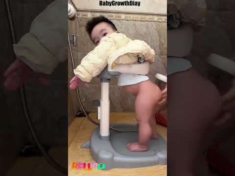 Tired Of Bath Time Struggles Try The Baby Bath Standing Shower Shorts