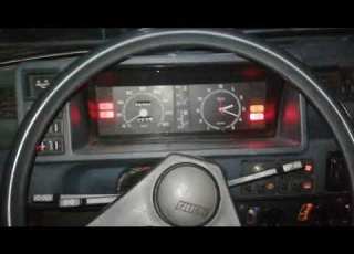  Fiat Ritmo Diesel Cold Start