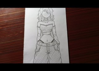How To Draw Anime Girl Body Step By Step Anime Girl Drawing Easy How To Draw Anime Girl