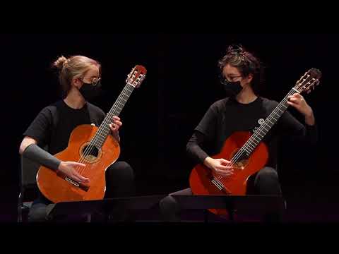 Jean Philippe Rameau Tambourin En La Mineur Amélie Dagenais Et Simone Alarie Guitares