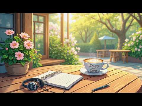 Lofi Coffee Shop Morning Peaceful Spring Street Chill Beats To Relax Study