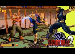  Bloody Roar 2 1998 Arcade Mode Walkthrough Marvel 4K 60 FPS