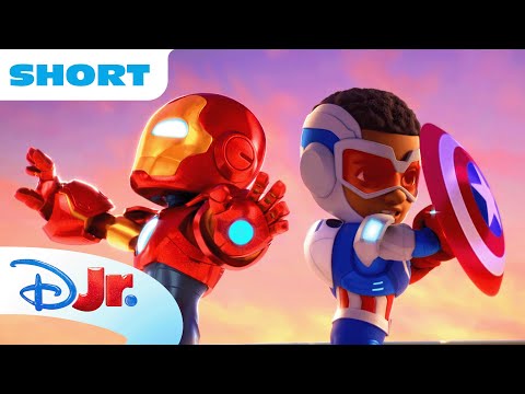 Meet Captain America Meet Iron Man And His Awesome Friends Disneyjr X MarvelHQ