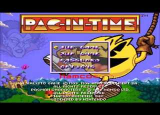  Pac In Time OST SNES