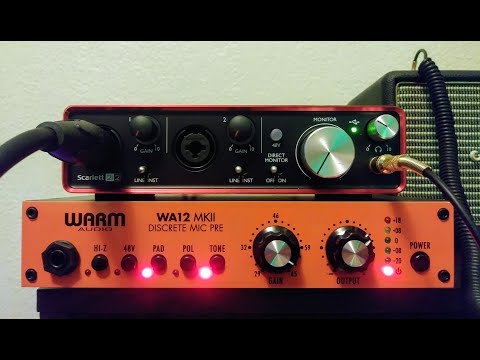 Warm Audio WA12 MK2 Mic Preamp UNBOXING