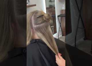 My Full Highlight Sectioning Fullhighlight Blondehair Hairtutorial Hairstylistlife