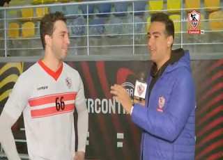 أول تعليق من أحمد الأحمر بعد الفوز على الأهلي ويعتذر للجماهير على مباراة سبورتنج ستوديو الزمالك