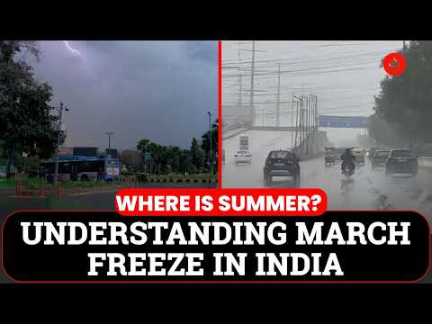 Summer Delayed The 1 000 Km Rain Band Shaking Up India S Weather