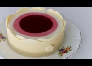 How To Make A Perfect 3 Layer Mousse Cake Raspberry White Chocolate