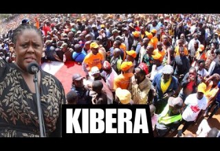 LIVE Winnie Odinga And Raila Jr Holding Rally In Kibera As ODM Leaders Camp In Western