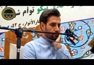 تقليد رائع للشيخ محمد رفعت الشيخ مهدي غلام نژاد كأنه هو