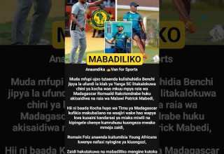 Benchi La Ufundi Yanga Kubadilika Folz Haondoki Kocha Mpya Akiajiriwa Itakuwa Hivi