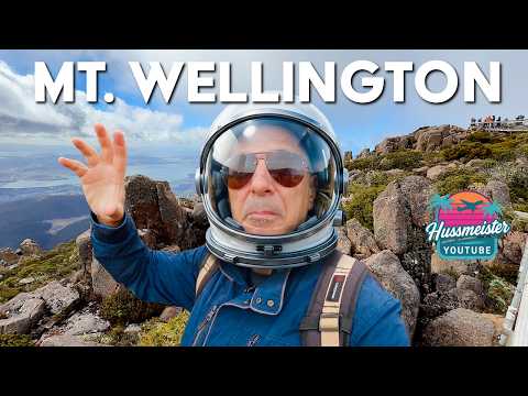 منظر هوبارت الشبيه بسطح القمر هو أسهل طريقة لرؤية المجرة أنا الآن على جبل ويلينغتون كوناني