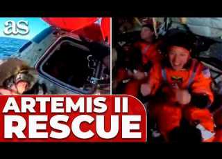  STUNNING FOOTAGE REVEALED The Artemis II Crew RESCUE Seen In FIRST PERSON