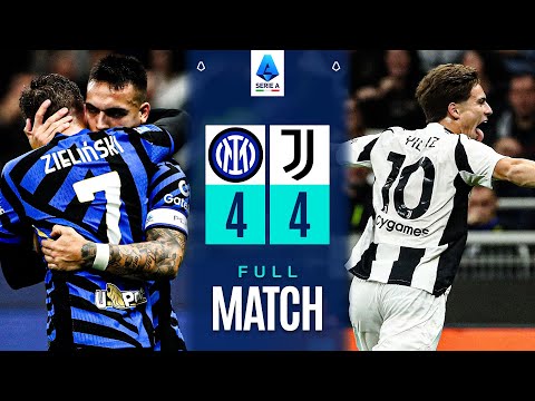 FULL MATCH Inter Juventus 4 4 Serie A 2024 25