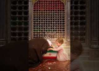 زهرا نوه ۱۴ ماهه آیت الله علی خامنه ای بود