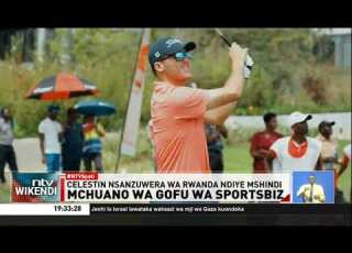 Celestin Nsanzuwera Wa Rwanda Ashinda Mchuano Wa Gofu Wa SportsBiz