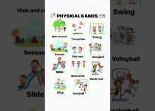 أسماء الألعاب باللغة الإنجليزية للسنة الرابعة إبتدائي