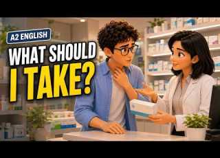  At The Pharmacy A2 Slow English Conversation Episode 11